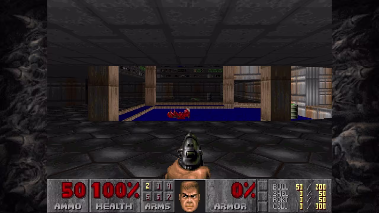 First Doom game