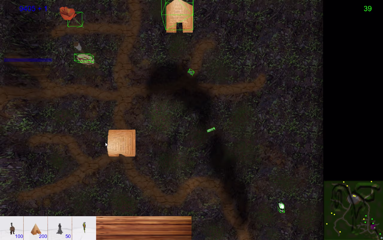 Our old OpenGL RTS game