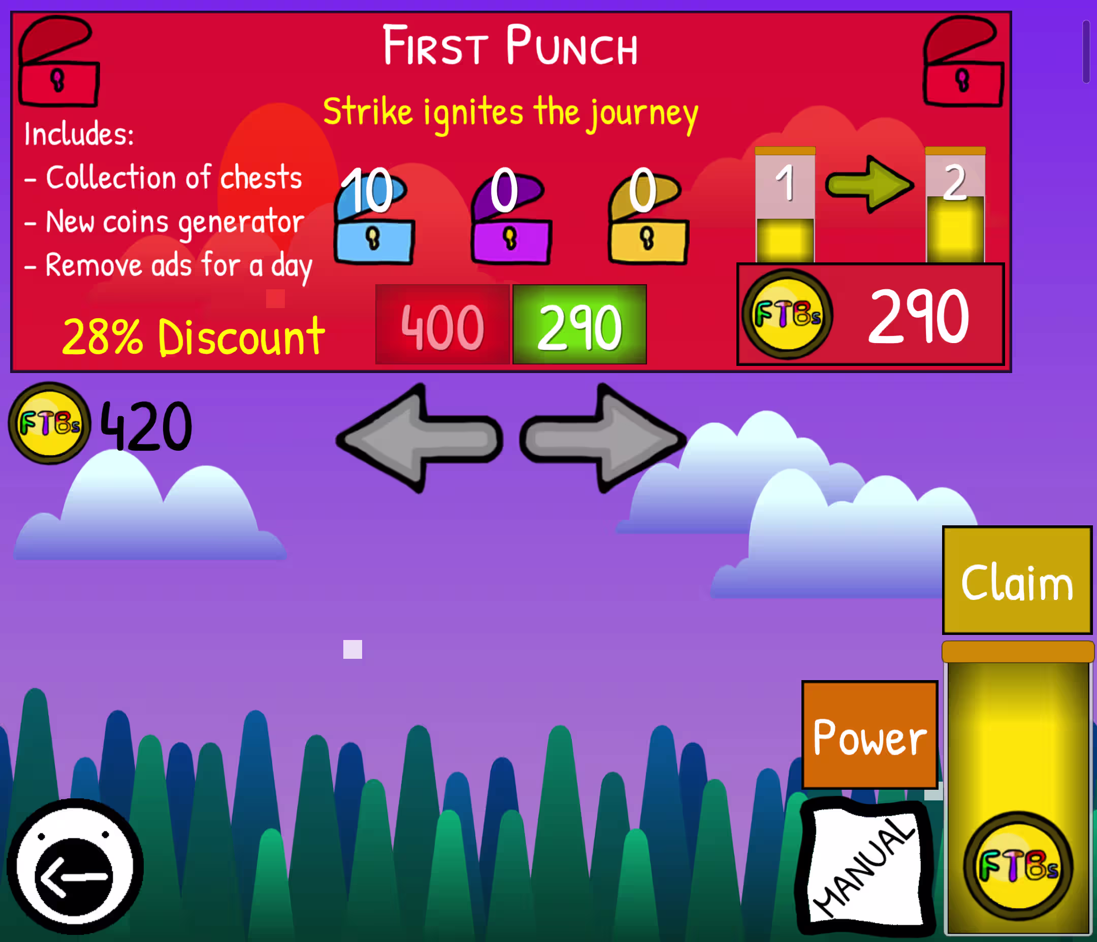 The new coins generator and chest bundles